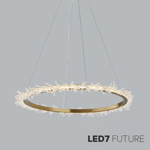 Loft Industry Modern - Beads Crystall Chandelier